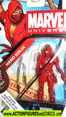 marvel universe RED HAND NINJA 2009 024 24 series 1 moc