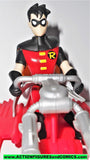 batman animated series ROBIN crime fighter red sled dc action figures