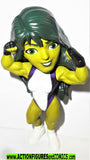 Marvel metals die cast SHE HULK green avengers 4 inch Jada toys