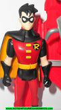 batman animated series ROBIN crime fighter red sled dc action figures