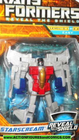 transformers classics STARSCREAM reveal the shield 3 inch legends 2010 moc