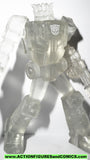 Transformers pvc CHROMEDOME HEADMASTER clear heroes of cybertron scf