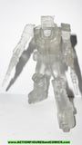 Transformers pvc CHROMEDOME HEADMASTER clear heroes of cybertron scf