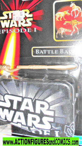 star wars action figures Battle Bags SWAMP CREATURES 1 1999 episode I moc