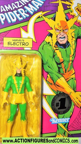 marvel legends retro ELECTRO 3.75 inch spider-man universe moc