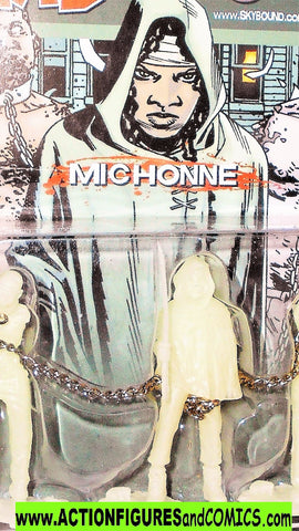 The Walking Dead MICHONNE & PETS 3 pack skybound megabox  moc