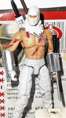 gi joe STORM SHADOW 2009 arctic assault v34 a ninja rise of cobra movie 100%