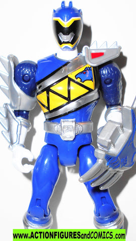 Power Rangers BLUE RANGER 5 inch Dino Steel super Charge bandai