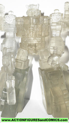 transformers PVC OPTIMUS PRIME POWERMASTER Clear heroes of cybertron Super ginrai