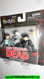 minimates MAGGIE GREENE RIOT GEAR GLENN the walking dead moc