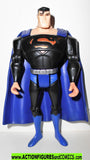 justice league unlimited SUPERMAN black suit mission vision dc universe