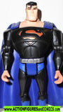 justice league unlimited SUPERMAN black suit mission vision dc universe