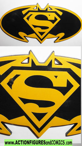 DC direct BATMAN SUPERMAN yellow action figure stand universe part