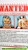 Cops 'n Crooks ROCK KRUSHER crusher crime files FILE CARD vintage 1988 C.o.p.s.