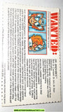 Cops 'n Crooks DR BADVIBES doctor crime files FILE CARD vintage 1989 C.o.p.s.