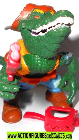 teenage mutant ninja turtles LEATHERHEAD 1989 Complete tmnt