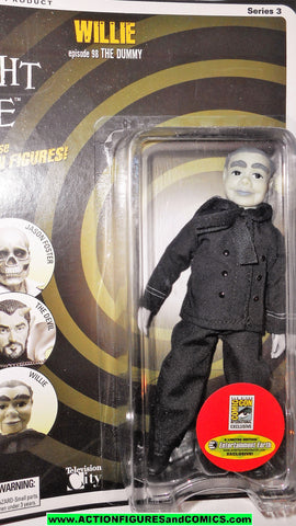 Twilight Zone WILLIE the dummy sdcc comic con exclusive mego retro moc mib