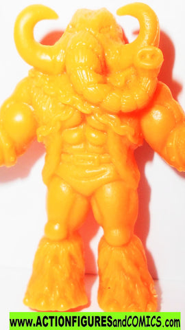 Muscle m.u.s.c.l.e men Kinnikuman MAMMOTHMAN 163 orange 1985 mattel