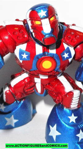 Marvel Super Hero Squad IRON PATRIOT Iron man war mechs armored avenger universe