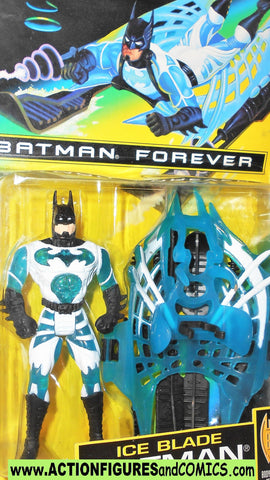 BATMAN FOREVER 1995 movie ICE BLADE BATMAN (blue version) new moc kenner