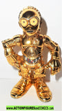 STAR WARS galactic heroes C-3PO chrome complete