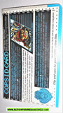 Cops 'n Crooks INFERNO firefighter crime files FILE CARD vintage 1989 C.o.p.s.