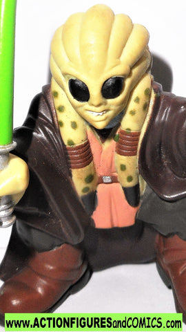 STAR WARS galactic heroes KIT FISTO Complete pvc hasbro