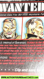 Cops 'n Crooks BULLIT crime files FILE CARD vintage 1989 C.o.p.s. hasbro fc