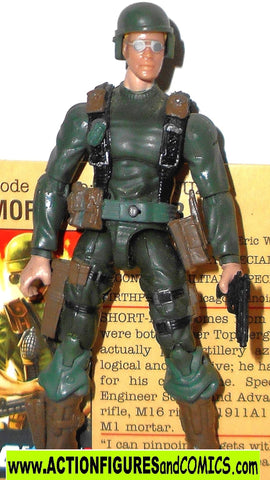 gi joe SHORT FUZE fuse 2008 v6 25th anniversary gijoe 99p