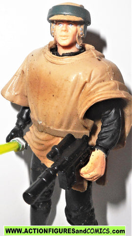 star wars action figures LUKE SKYWALKER endor speeder bike rider