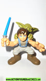 star wars galactic heroes LUKE SKYWALKER and YODA backpack