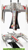 star wars titanium X-WING wedge antilles red 2 2008 galoob metals