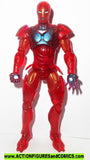 marvel universe Holographic IRON MAN RED EXTREMIS armor light up base series