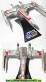 star wars titanium X-WING wedge antilles red 2 2008 galoob metals