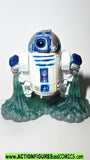 STAR WARS galactic heroes R2-D2 w thrusters complete hasbro