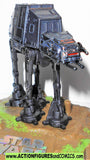 star wars titanium AT AT night ops shadow 2006 black galoob figures