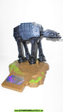 star wars titanium AT AT night ops shadow 2006 black galoob figures
