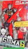 Gi joe BAT NINJA B.A.T. sigma 6 six 8 inch 2006 g i action figure moc mib