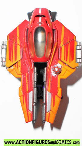 Star Wars Titanium JEDI HOT ROD starfighter 2008 galoob series