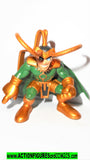 Marvel Super Hero Squad LOKI gold attack of loki Thor pvc action figure