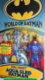 BATMAN world of AQUA SLED E BATMAN 1999 walmart hasbro moc 000