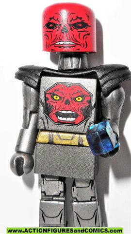 minimates RED SKULL ARNIM ZOLA robot marvel universe art asylum