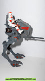 star wars titanium AT-RT utapau commander cody orange galoob 2008