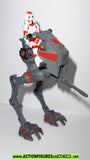 star wars titanium AT-RT utapau commander cody orange galoob 2008