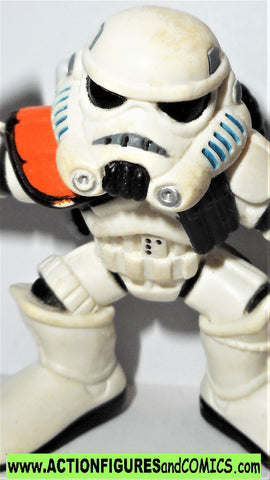 star wars galactic heroes SANDTROOPER orange pad hasbro pvc