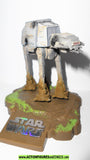 star wars titanium AT AT endor 2006 battle damaged galoob figures