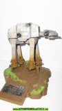 star wars titanium AT AT endor 2006 battle damaged galoob figures