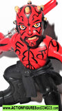 STAR WARS galactic heroes DARTH MAUL shirtless sith training hasbro toys pvc