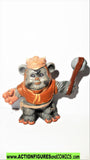 STAR WARS galactic heroes EWOK WARRIOR sling action figures complete