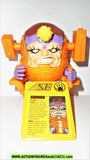 Iron man MODOK 1995 marvel universe action hour toy biz figures w badge
